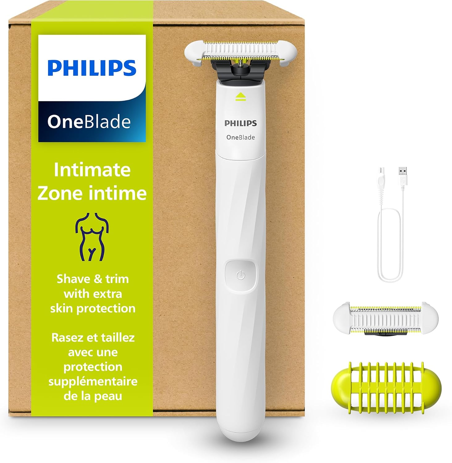 Honest review of Philips OneBlade Intimate Hybrid Trimmer and Shaver for Pubic Grooming
