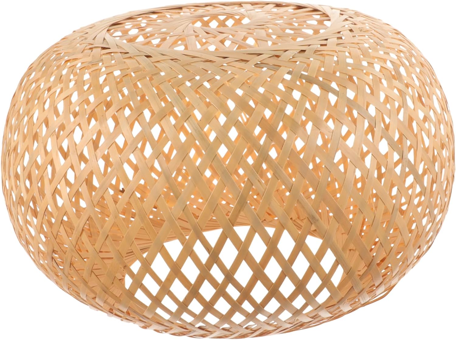 Gadpiparty Bamboo Lampshade Pendant Light Shade Style Lamp Lighting Rattan Pendant Wicker Light Rattan s Ceiling Pendant Hanging Bamboo Weaving