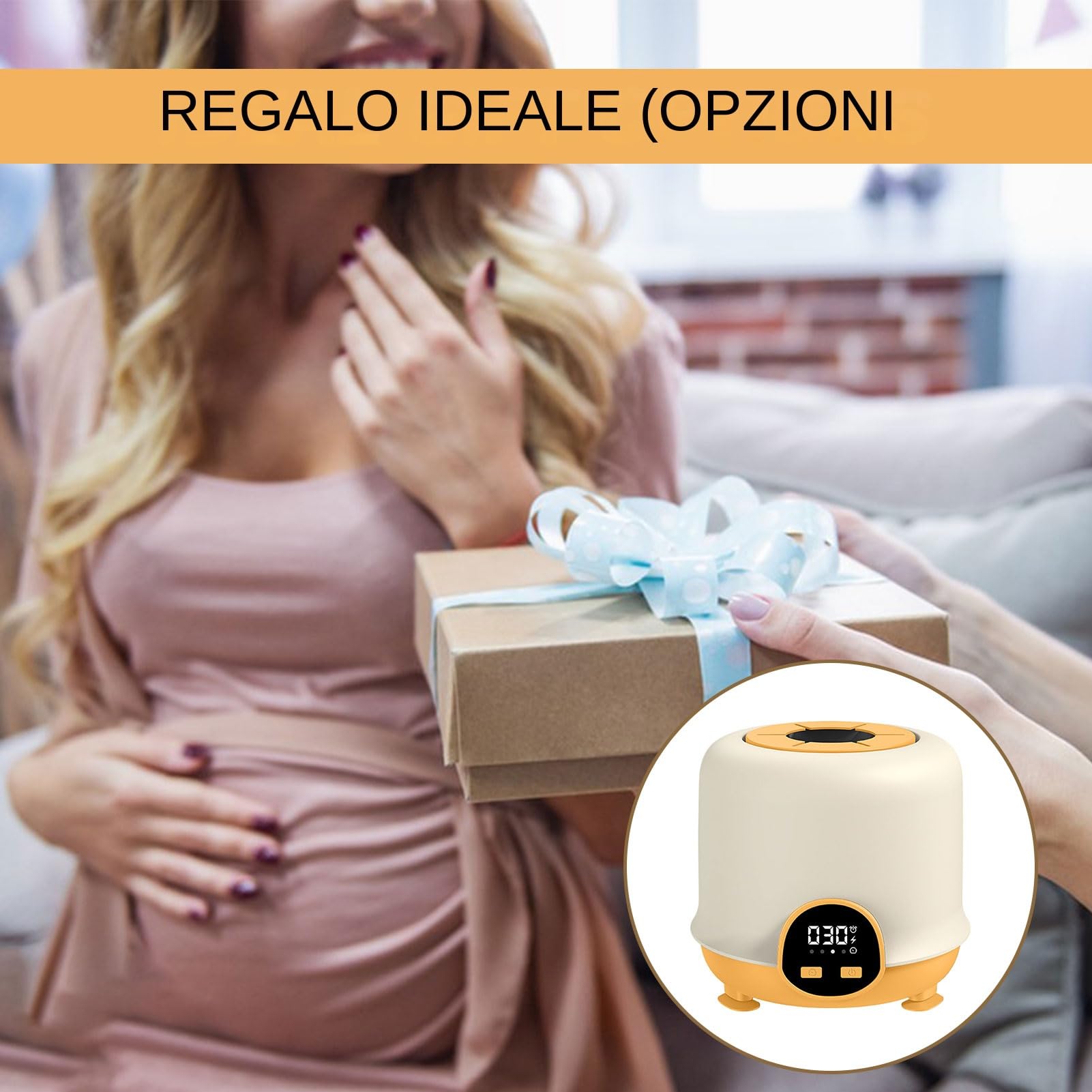 Frullatore Intelligente Per Polveri Per 15,3x14,5 Centimetri, Agitatore Portatile A Batteria, Funzionamento Con Un Pulsante Tecnologia Di Miscelazione Senza Grumi Motore Silenzioso Strumento D