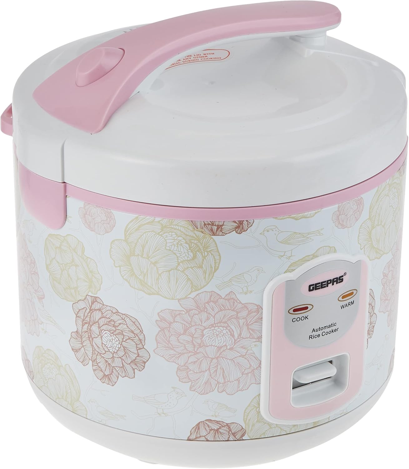 Geepas Electric Rice Cooker, GRC4334 White Buy Online at Best Price