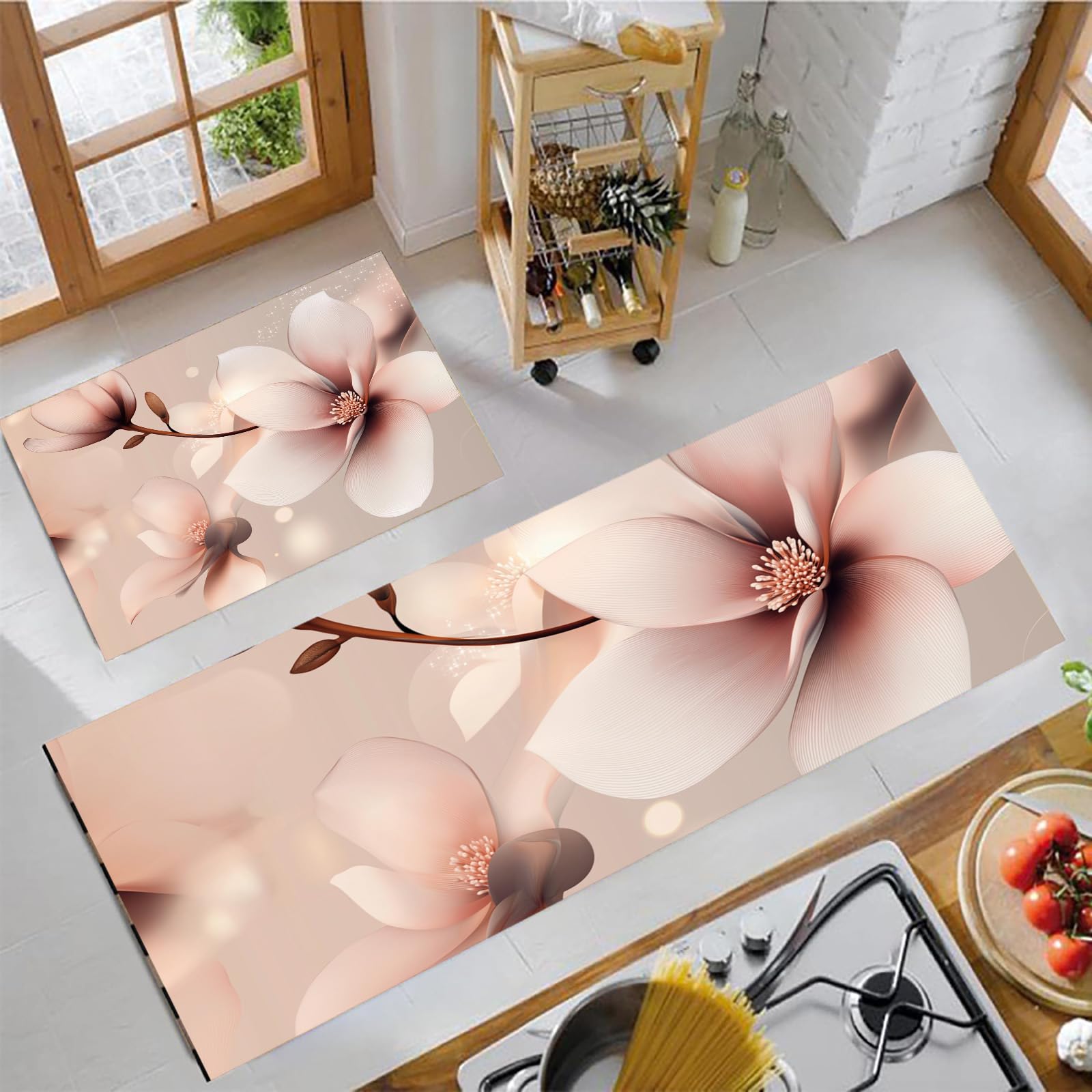 Tapis de cuisine antidérapant pour éviter les glissades et taches de graisse