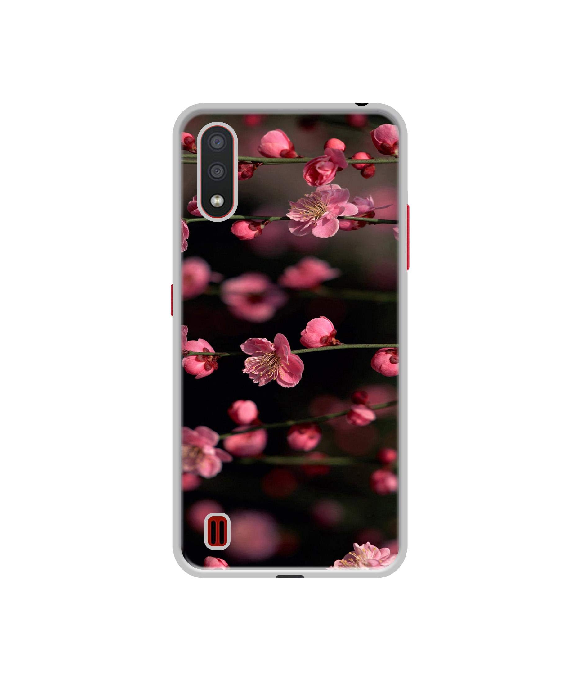 Amazon Brand - Solimo Back Cover for Samsung Galaxy M01 (Silicone | Multicolour | Printed)