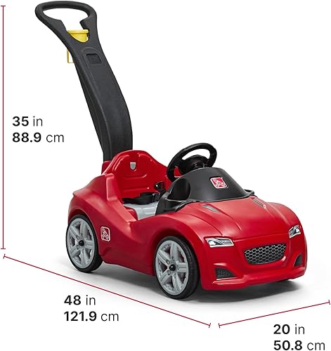 Miniatura 26 de Coche Step2 con manija para llevar, Rosado