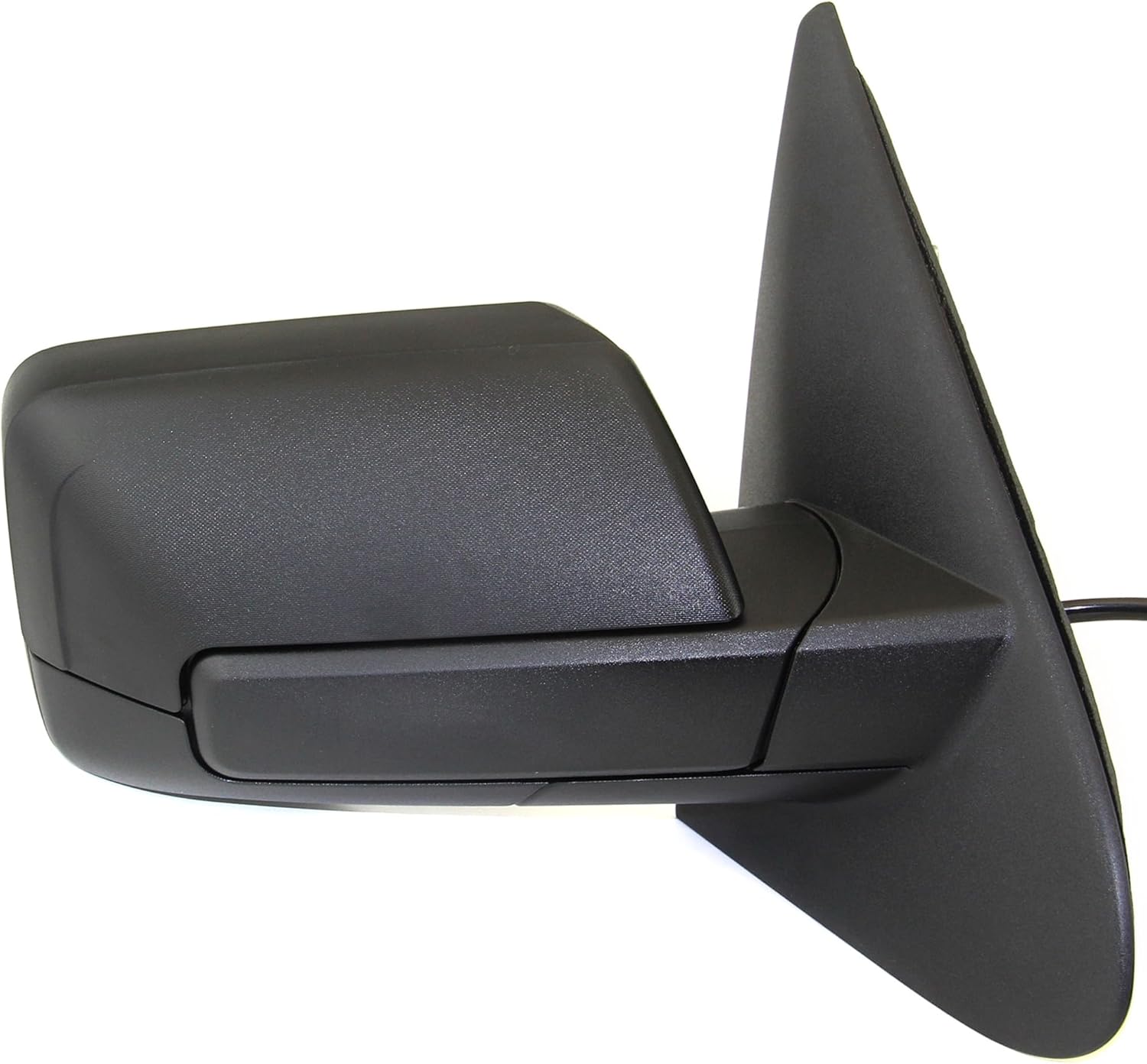 JC Whitney Passenger Side Power Heated Mirror for Ford Expedition 2007-2011 with Signal Light, Memory & Puddle Lamp Textured JFD142ER-S