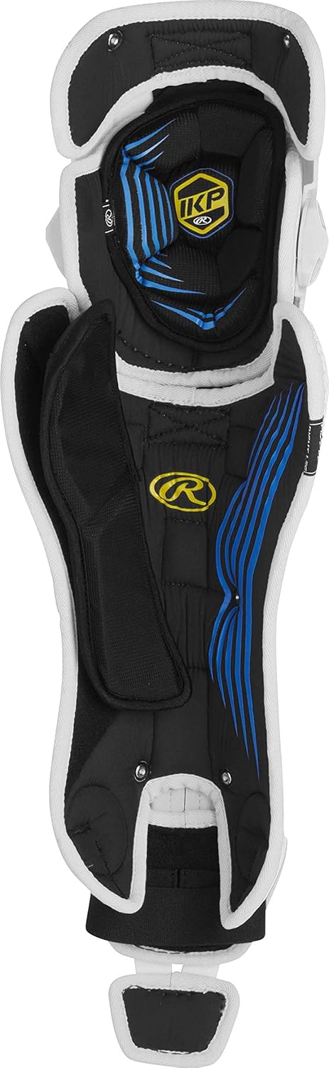 Rawlings Rawlings | MACH Catcher's Leg Guards | Baseball | NOCSAE Certified | Adult & Intermediate Sizing | Multiple Colors