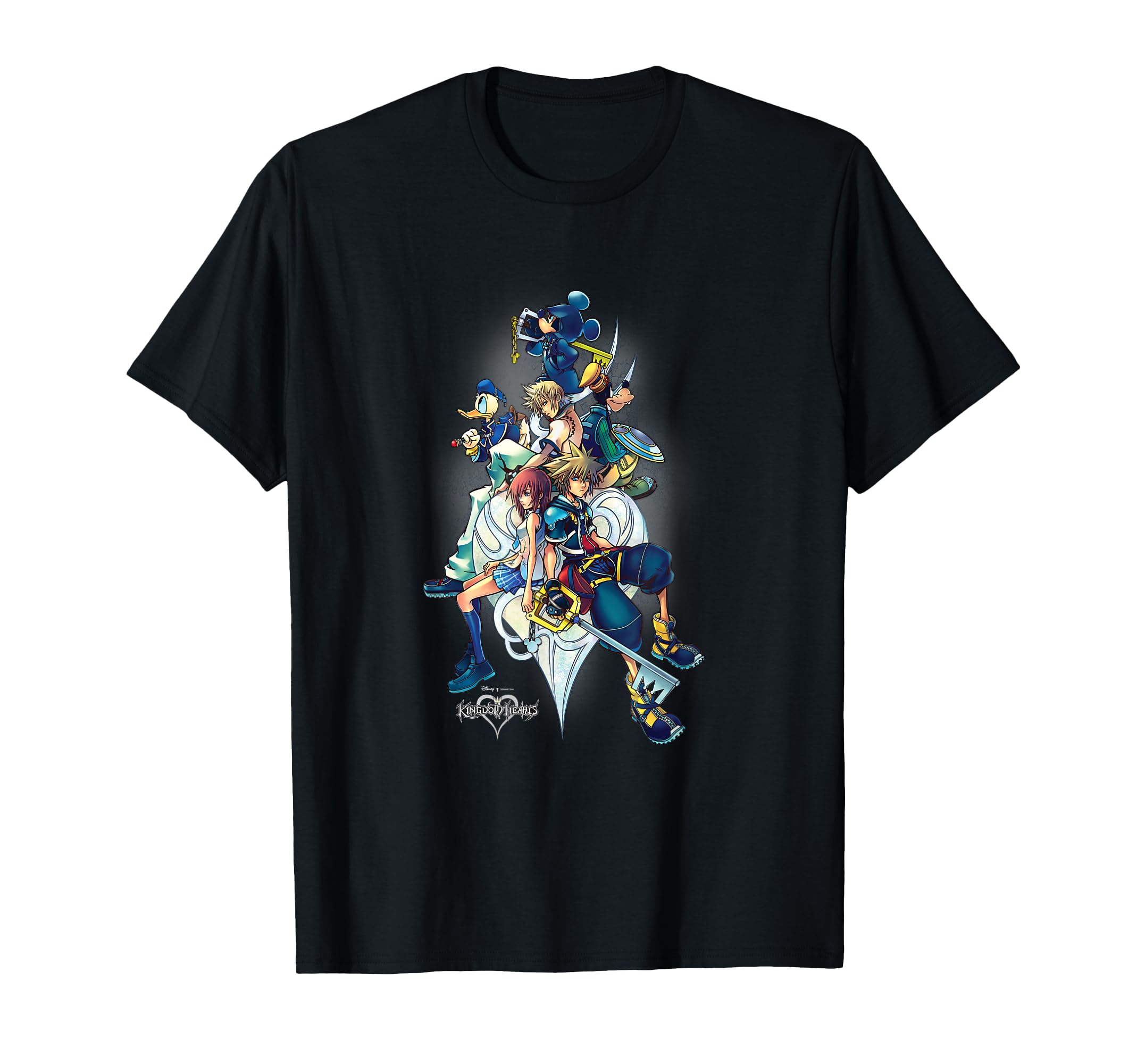 キングダムハーツ　Tシャツ Amazon | ディズニー キングダムハーツ クラシック キングダム