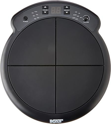 Kat Percussion KTMP1 - Módulo de sonido electrónico para tambor y almohadilla de percusión, color negro