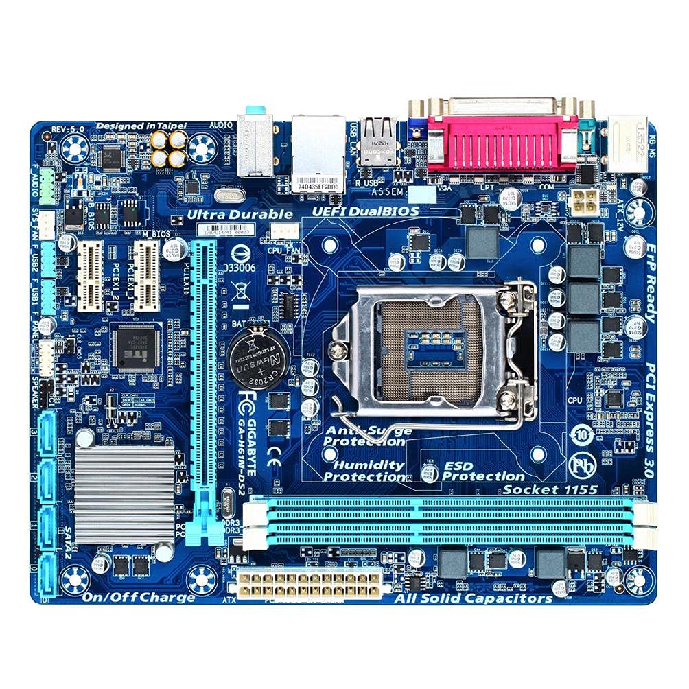 Buy H61M Ds2 Motoard Set With LGA1155 Processor USB2.0 SATA M.2 SSD