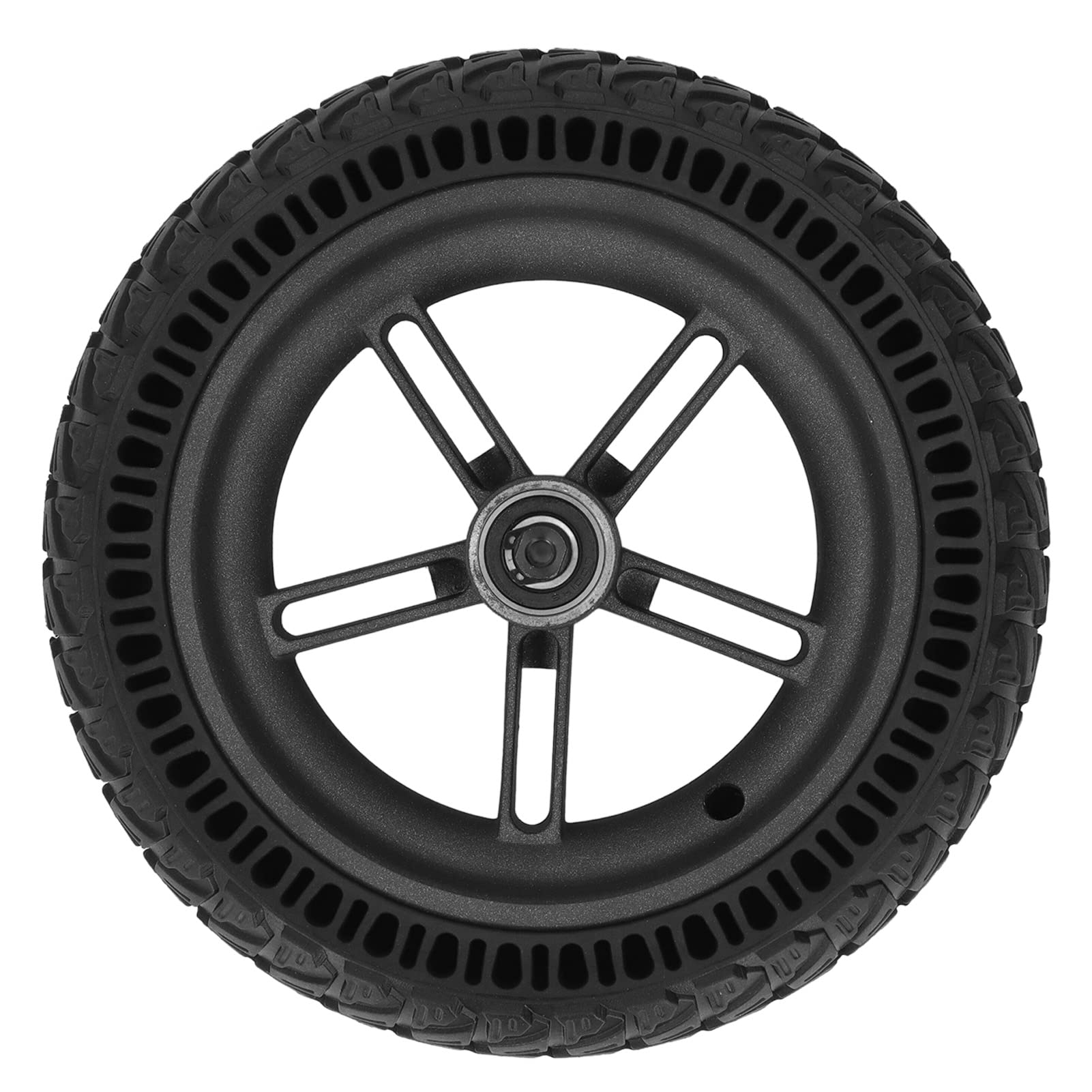 BuyWeek Roue Arrière de Trottinette Électrique pour Xiaomi M365 1S Lite Série, Pneu Solide de Roue Arrière de Scooter Électrique de 8,5 Pouces Antidérapant Résistant aux Chocs