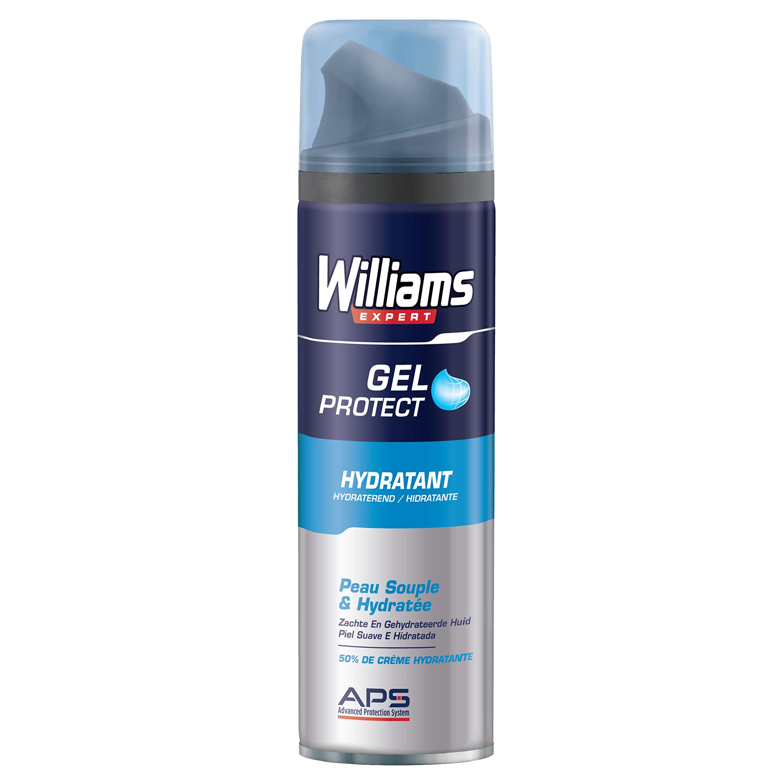 Williams Gel de afeitar Hydratant 200 ml – juego de 3