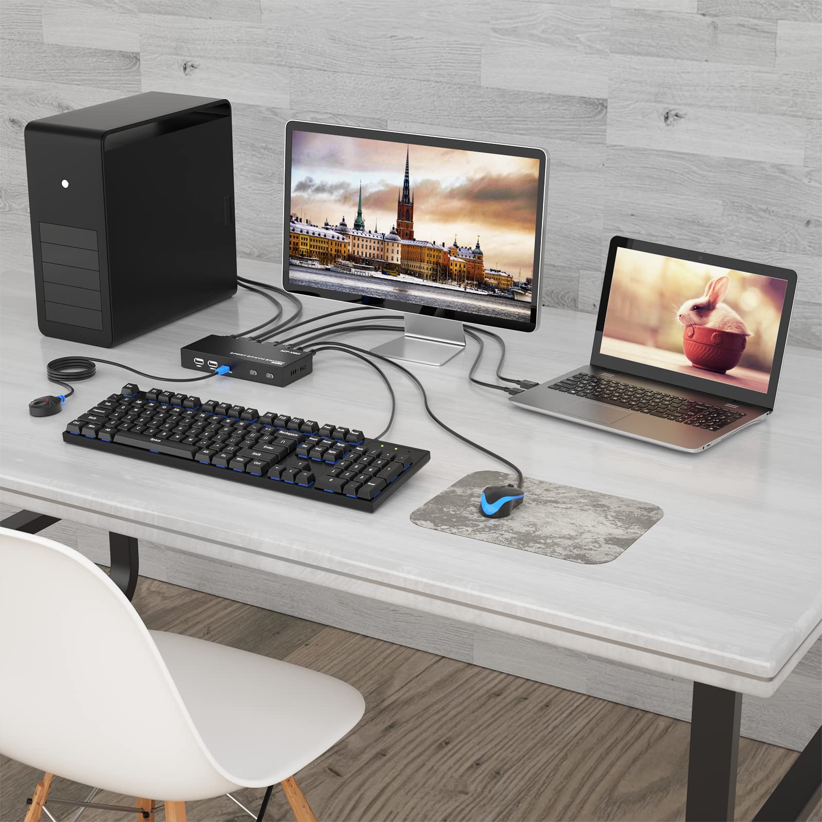 Amazon.co.jp: MT-VIKI DisplayPort 切替器 2ポート、DP切り替え器2