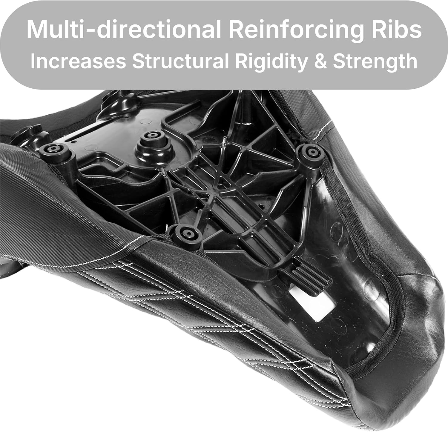 Two-up Seat for Low Rider 2018-later, Driver&Passenger Seat for Harley Low Rider S/ST 2018-2026, Sport Glide 2018-later (Black Diamond Stitch)