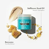 Vista 5 de Cera seca no grasa y flexible para cabello ENJOY (2.1 onzas)