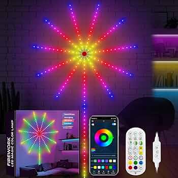 fireworks led lights outdoor