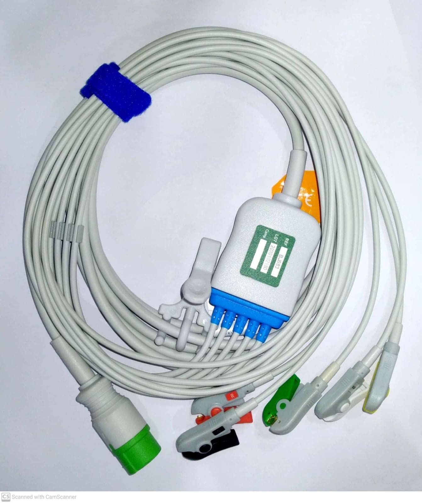 DHIPL - L&T 12 PIN ECG CABLE 5 LEAD CLIP TYPE-picture-10