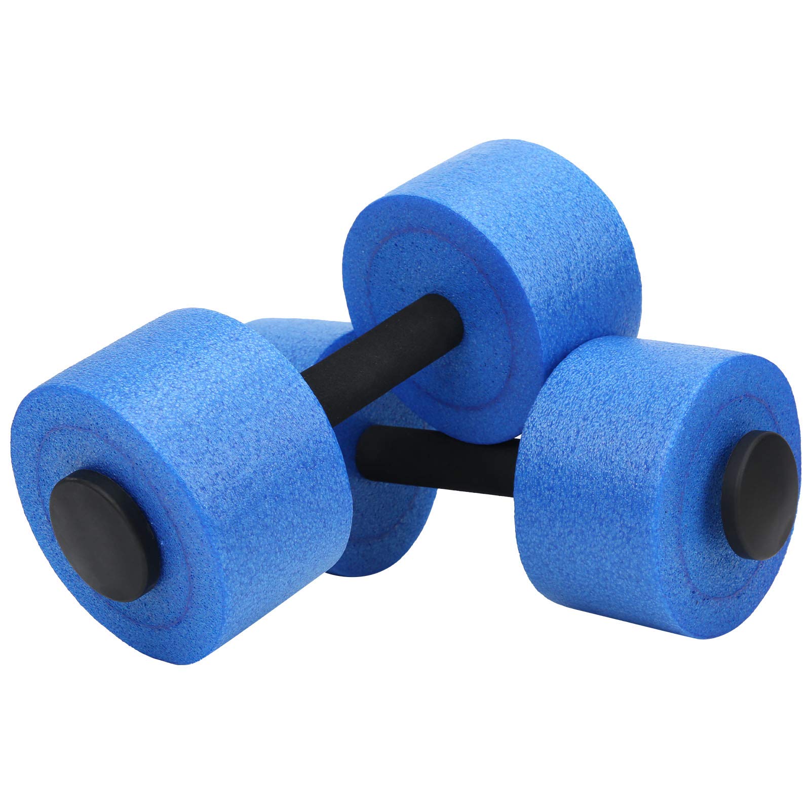 QERLONG Water Fitness Dumbbells Barbells for Swimming Strength Training Blue