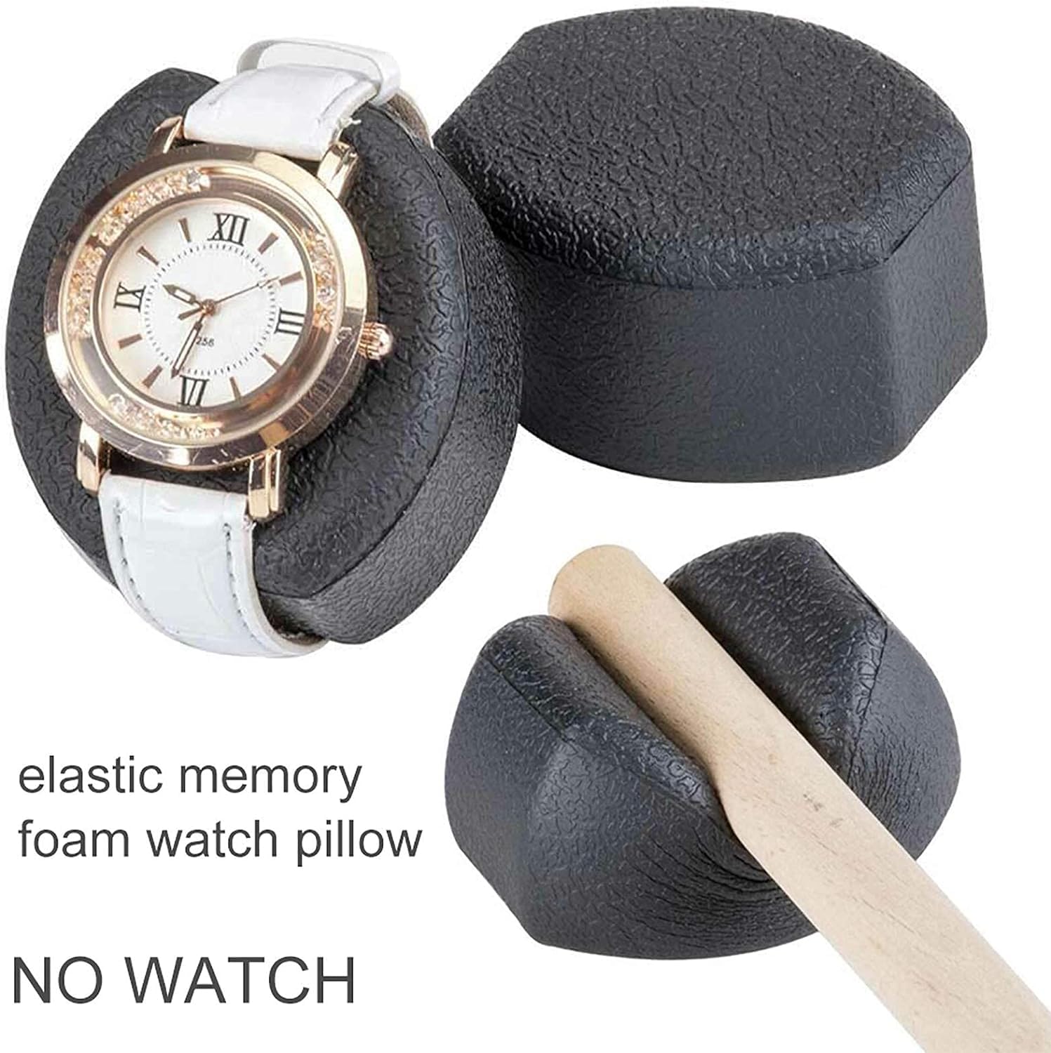 FENOKD Watch Winders Automatic Watches Vertical Motor Shaker Super Quiet Wristwatch StorageWooden Watch Box 3 Rotation Mode Sin