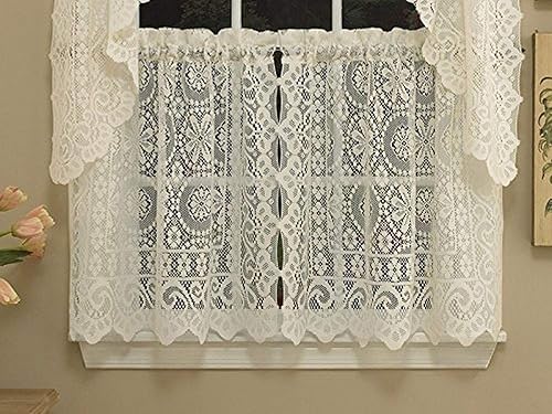Miniatura 7 de Sweet Home Collection - Panel de tratamiento para cortinas de ventana de 63in o 84in de largo, con patrones y diseños elegantes y únicos para