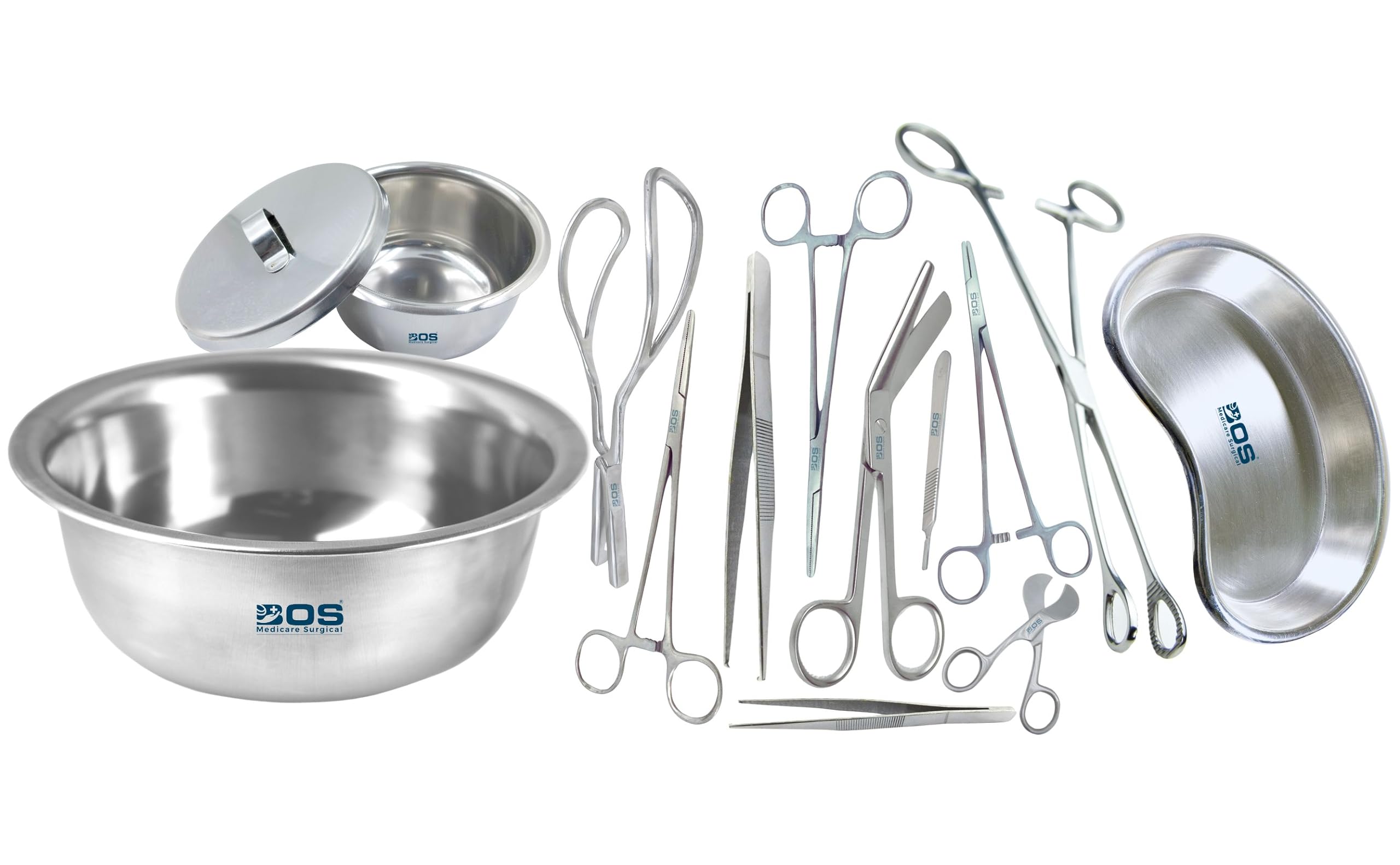Buy Bos Medicare Surgical® Delivery Set Instrument (Set of 13) Basin