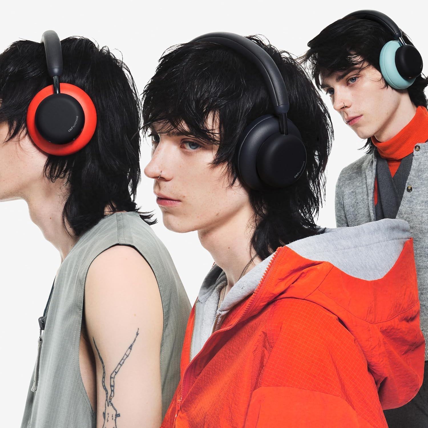 CMF Headphone Pro – Auriculares Bluetooth de Diadema Over-Ear – hasta 100h de Batería, Hi-Res con LDAC, Audio Espacial, con Cancelación Activa de Ruido – Gris Oscuro 7