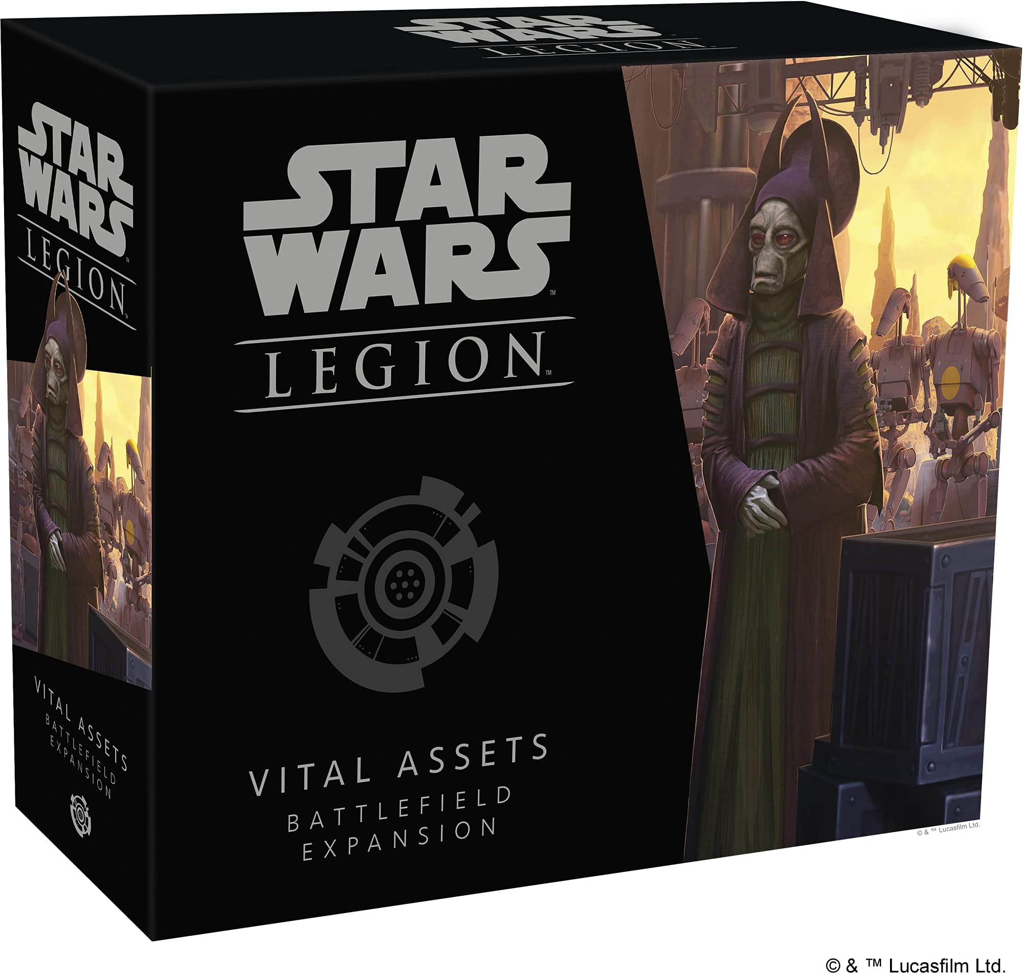 Star Wars: Legion Vital Assets BATTLEFIELD EXPANSION - Enhance Your Battlefields! Tabletop Miniatures Strategy Game for Kids and Adults, Ages 14+, 2 Players, 3 Hour Playtime, Made by Atomic Mass Games
