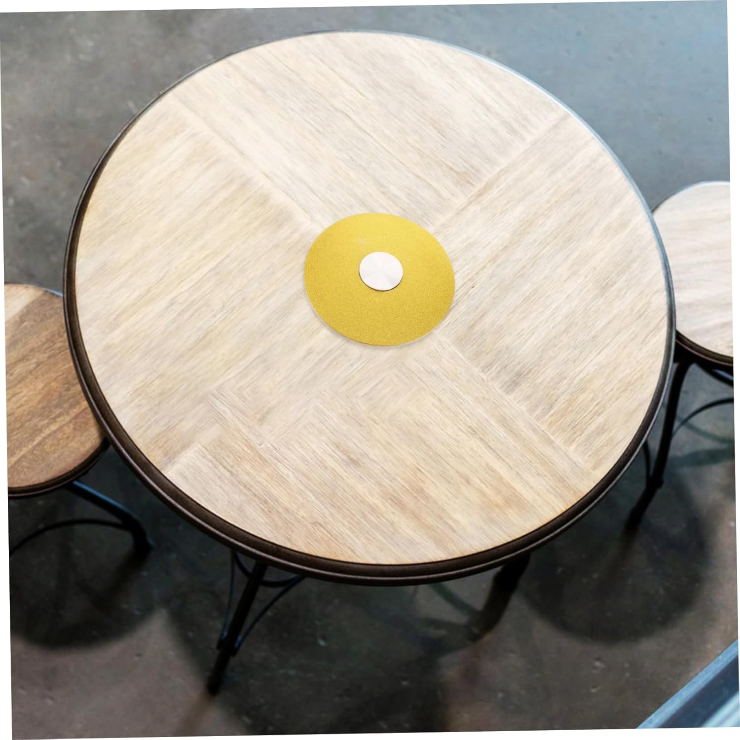 Swivel Rotating Turntable Base Dining Table Accessory for Effortless Food Sharing and Elegant Display Bearing Smooth Functionality