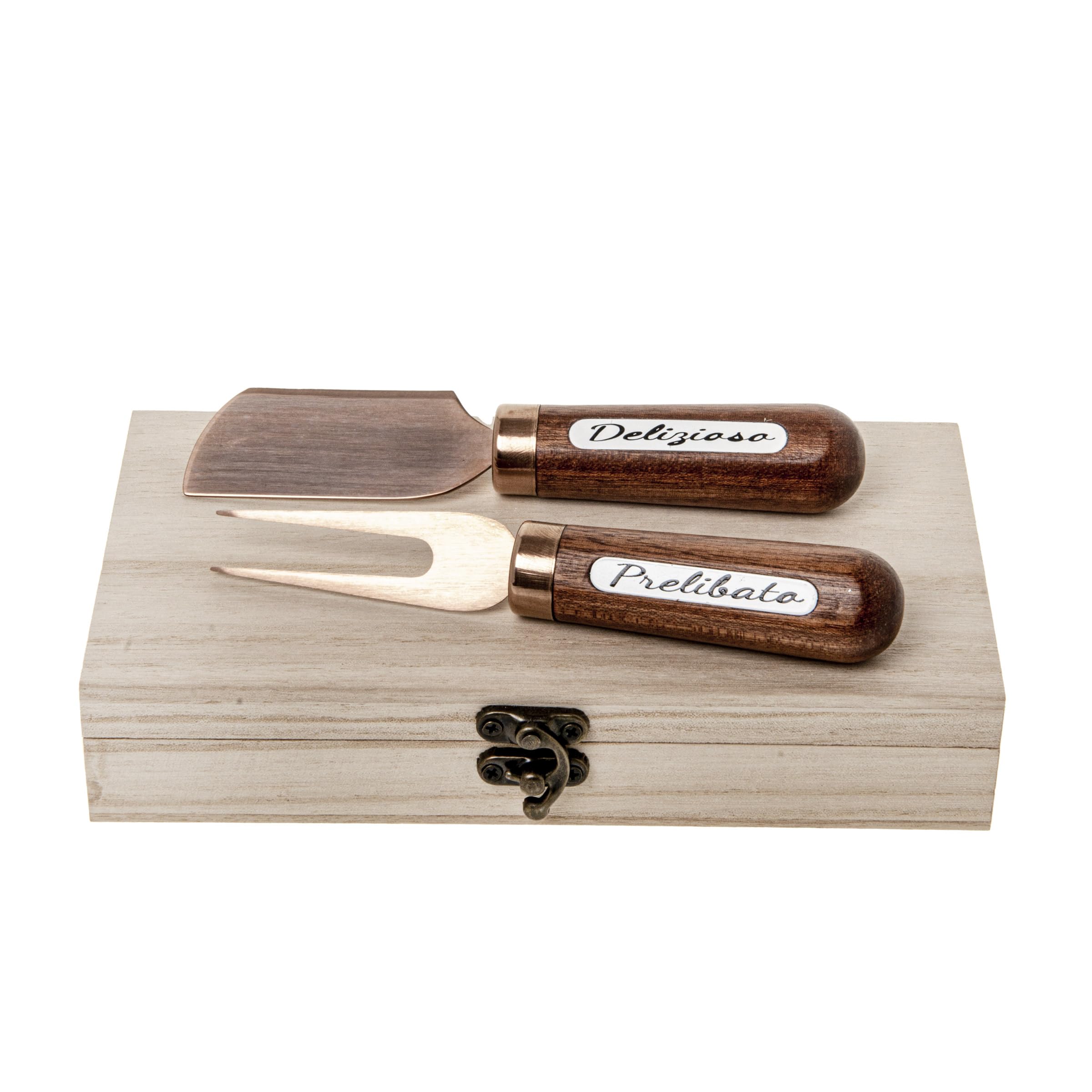 Doni Bomboniere Matrimonio 4PZ Set Coltellini Formaggio con Scritte Partecipazioni Nozze Pensierino Utili Anniversario Cucina sui Manici Prelibato Edelizioso Idee Regalo Complete Originali Economiche
