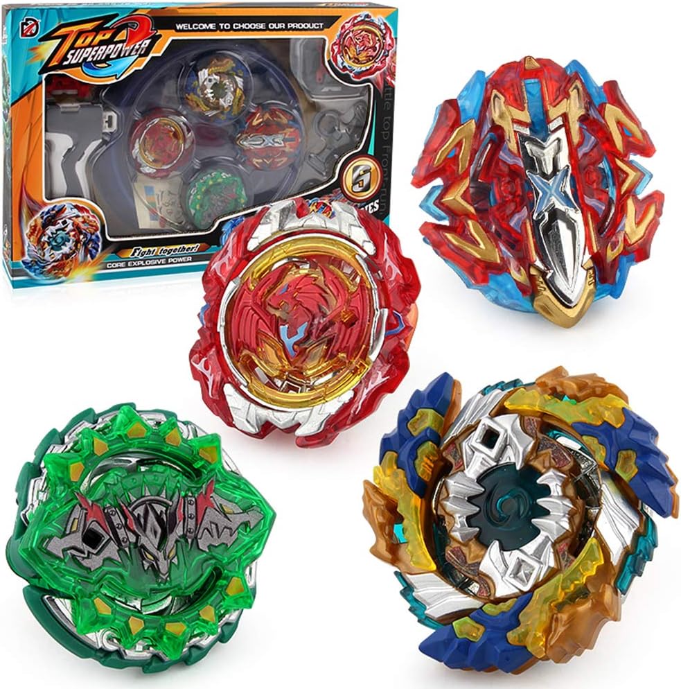 Battling Top Bay Burst Battle Avatar Attack Battle Set with Two Launcher and Grip Starter Set