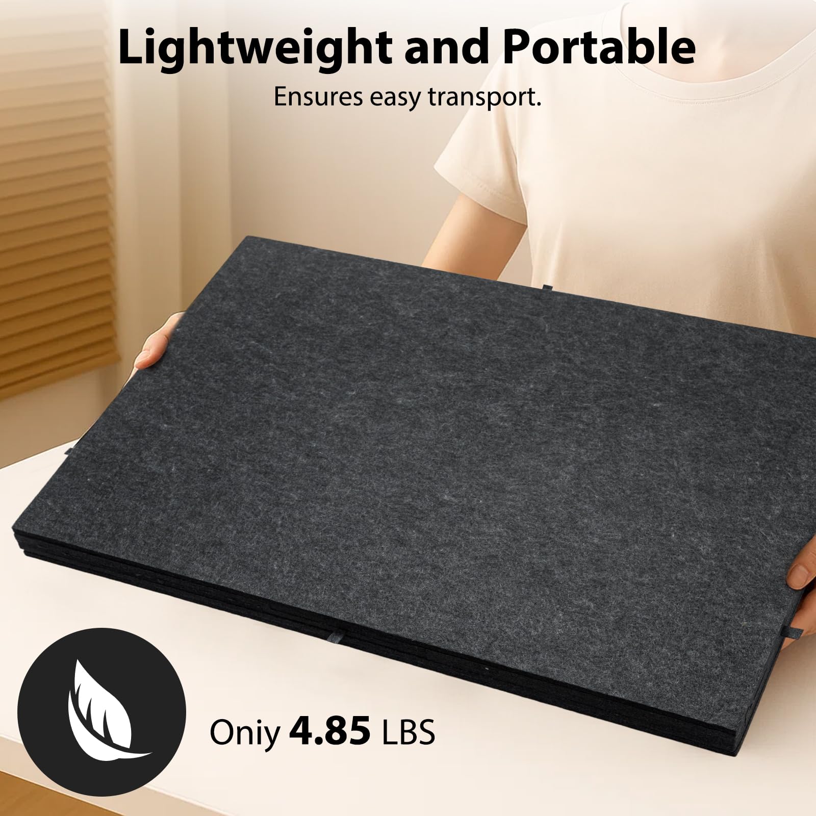 Youyijia Puzzlebrett mit Schubladen & Tragetasche, Neigbare Filz-Puzzleplatte für bis zu 1000 Teile, 2-in-1 Puzzleboard mit Ständer & Abdeckung (Dark Grey)