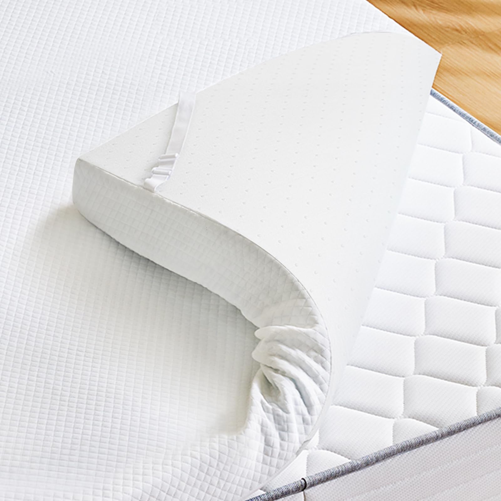 Sweetcrispy Twin Mattress Topper, Memory Foam Pad, 2 Inch