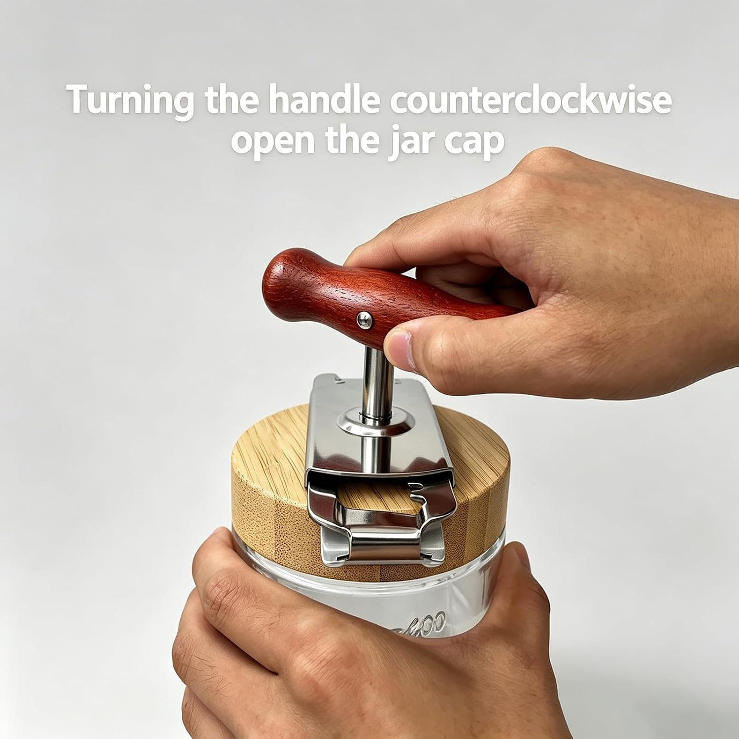 Jar Opener for Seniors & Weak Hands, Adjustable Stainless Steel