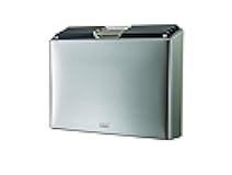 Joseph Joseph Folio 4-Piece Colour coded Cutting Board Set, Stainless Steel Slimline case for organized Kitchen storage, Silver