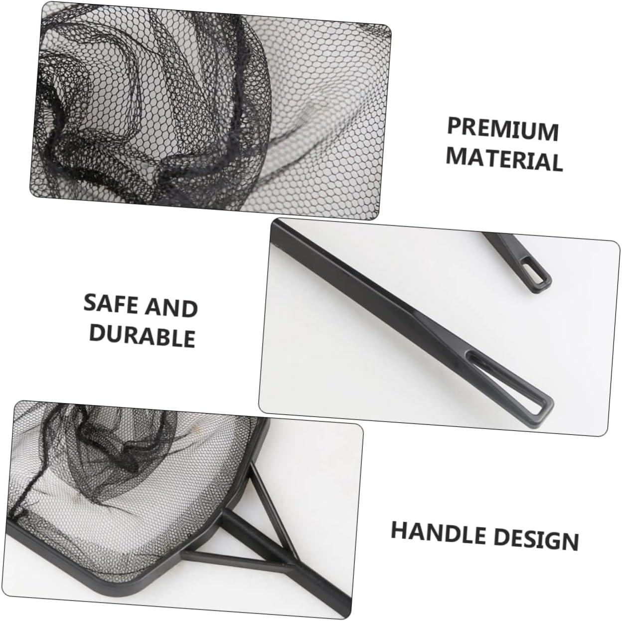 BESPORTBLE 4pcs Fishing Net Lightweight Aquarium Dip Nets for Easy Catching of Fish and Shrimp Freshwater and Tanks