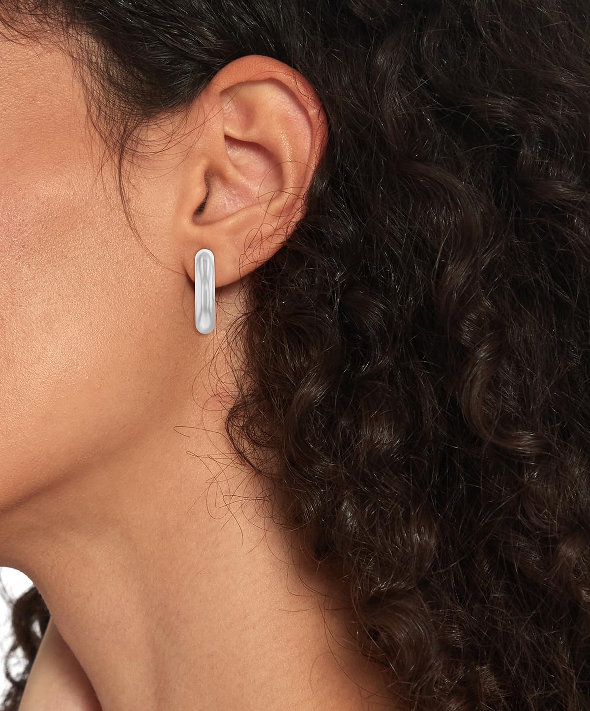 Tommy Hilfiger Jewelry Pendientes de Aro para Mujer de Acero Inoxidable – Disponibles en Plateado o Dorado