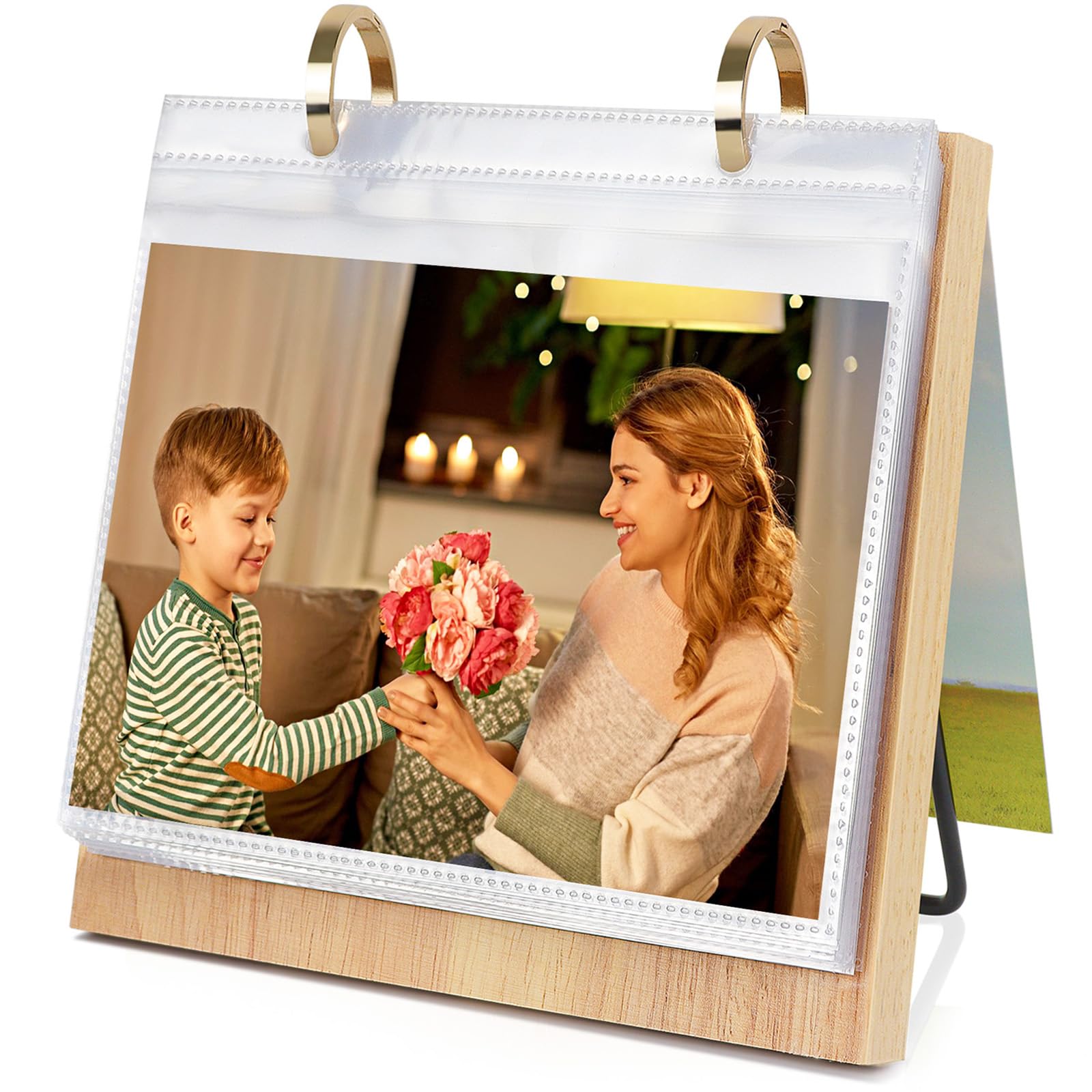 Amazon.com: ZEEYUAN 5x7 Landscape Picture Frame for Office Desk