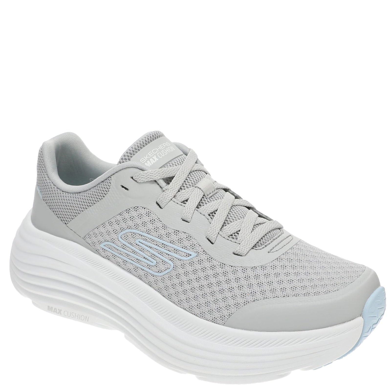 Women's Max Cushioning Endeavour Canova Running Shoes, Light Gray, 5-image-49