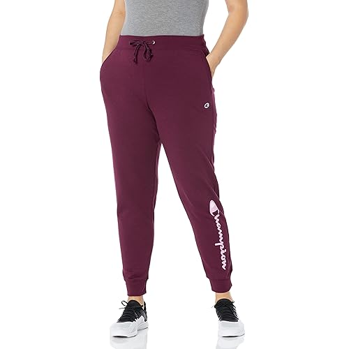 Champion women's Joggers, Powerblend, Fleece Joggers for Women, 29" (Plus Size Available)