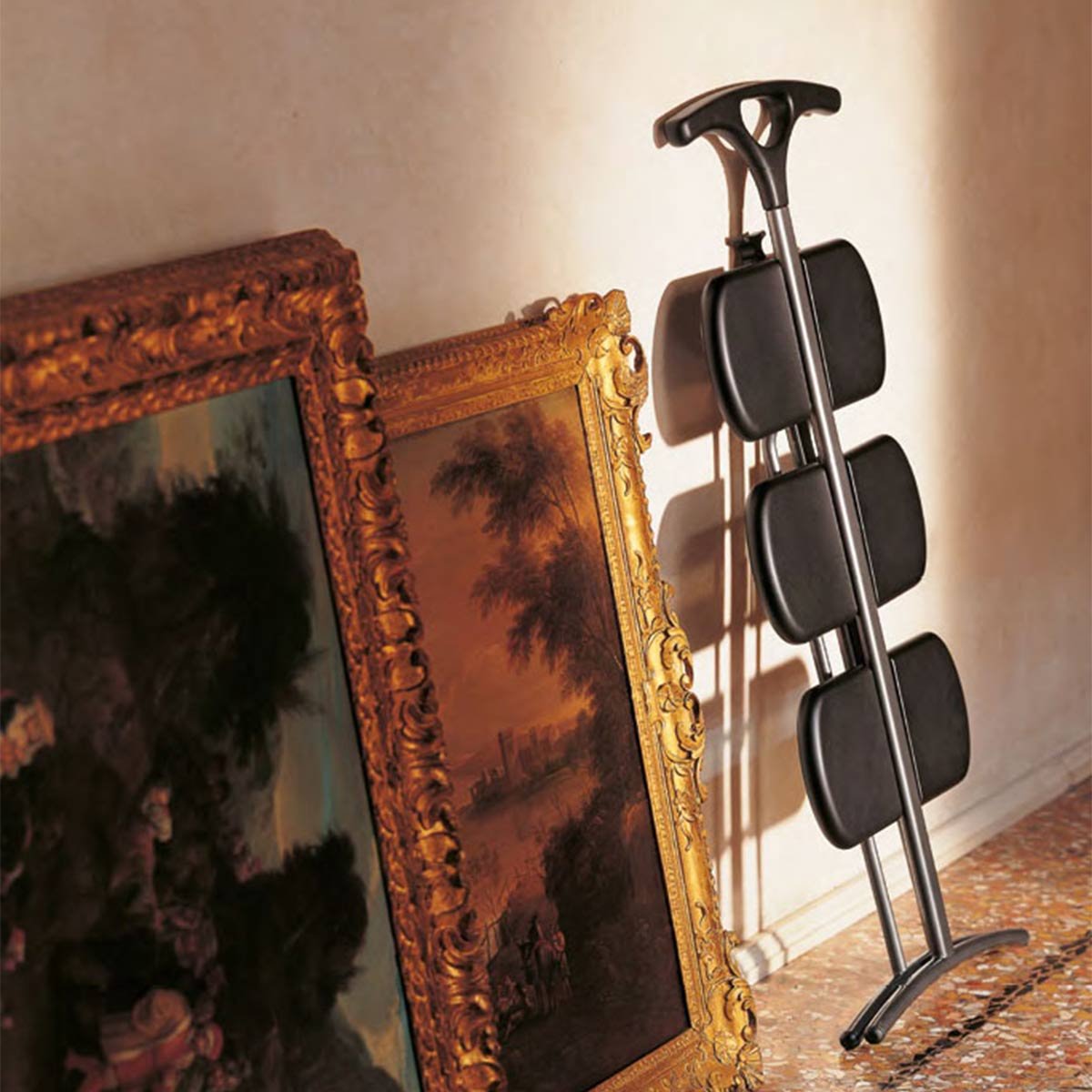 Kartell 700009 Tiramisu Scaletta, Nero