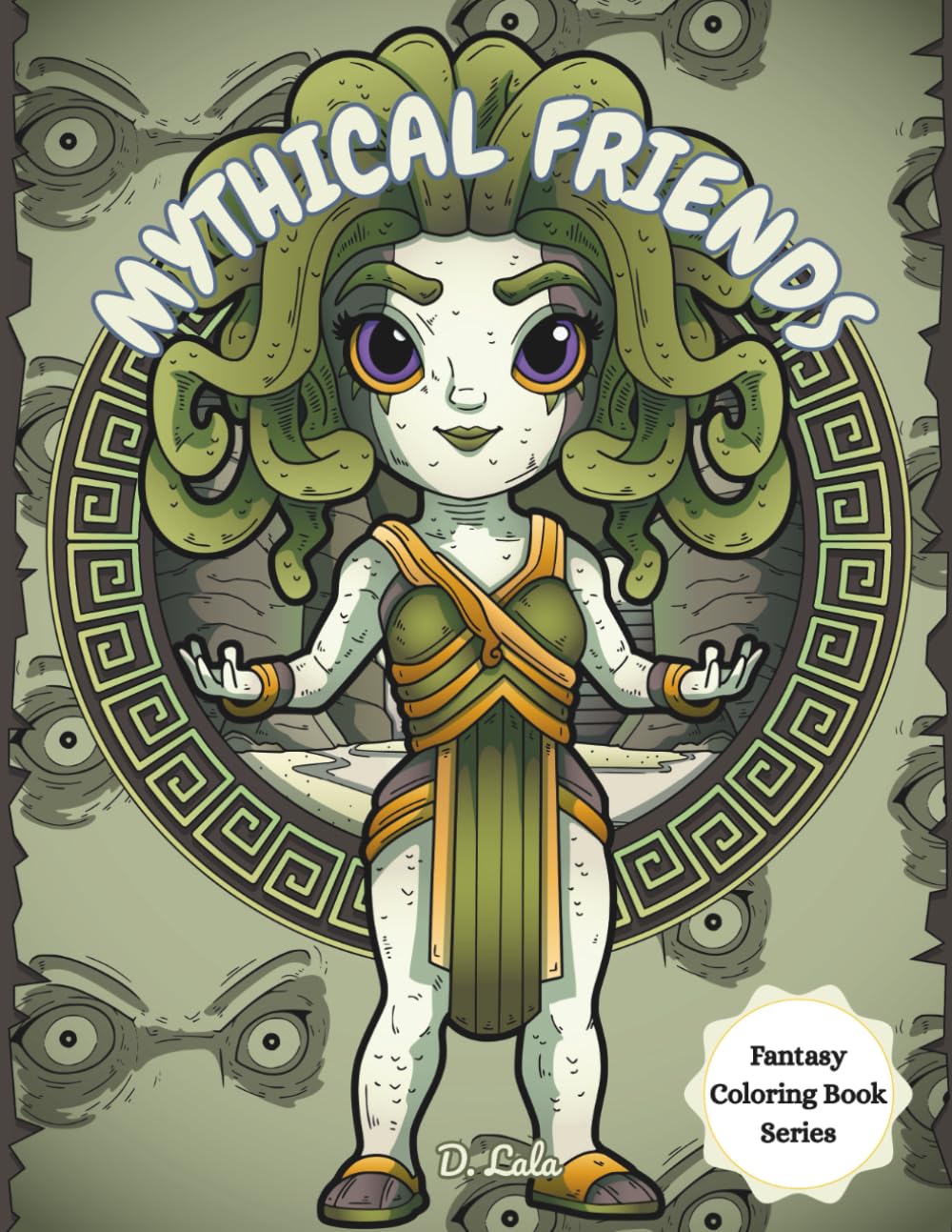 Mythical Friends: Fantasy Coloring Book for Kids