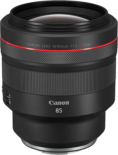 Canon RF 85mm F1.2L USM DS Lens - L-Series Telephoto Prim…