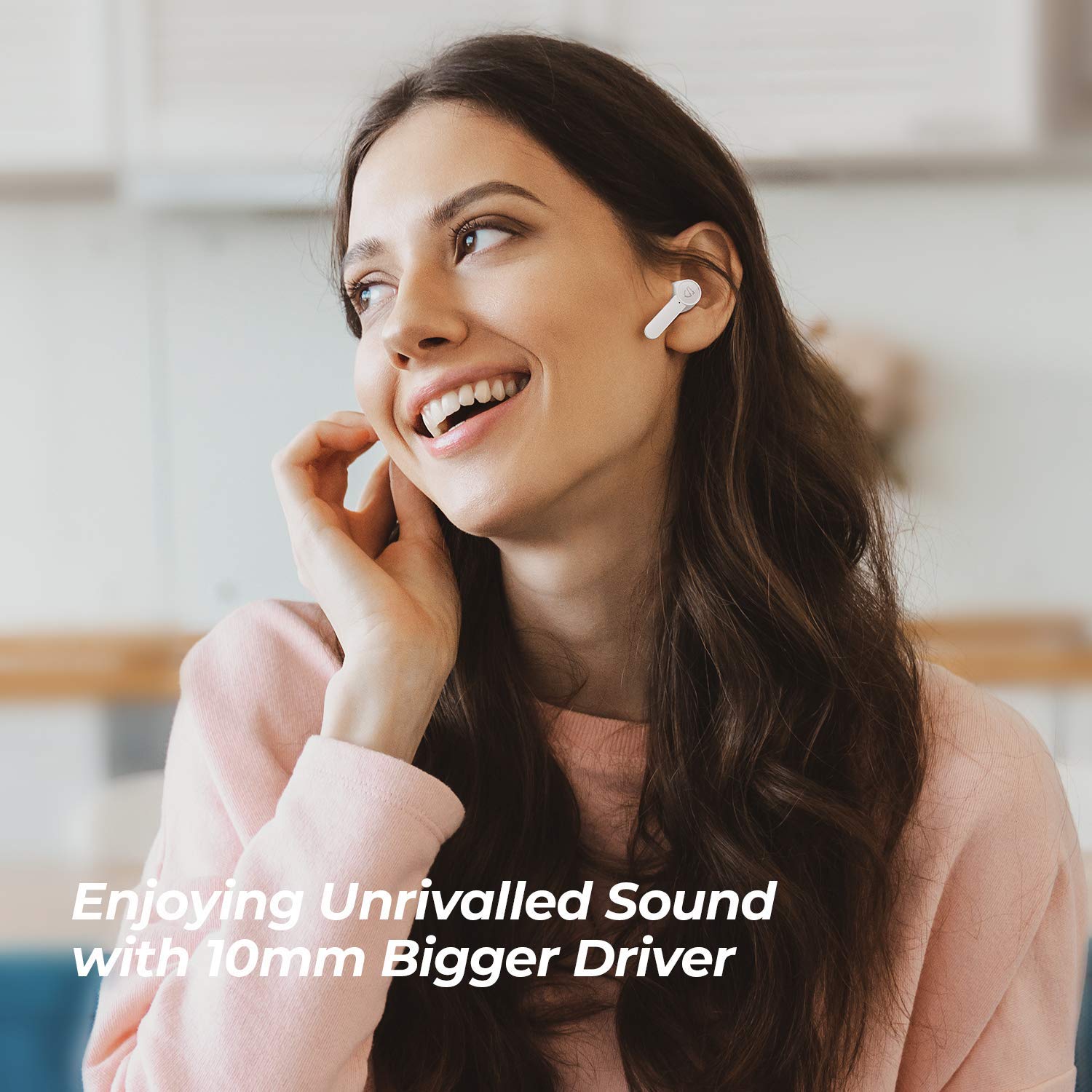 SoundPEATS Auricolari Air3 Bluetooth V5.2 - Auricolari wireless con chip Qualcomm avanzato, aptX-Adaptive, cancellazione del rumore 4-Mic e cVc 8.0, tecnologia di mirroring TrueWireless, rilevamento