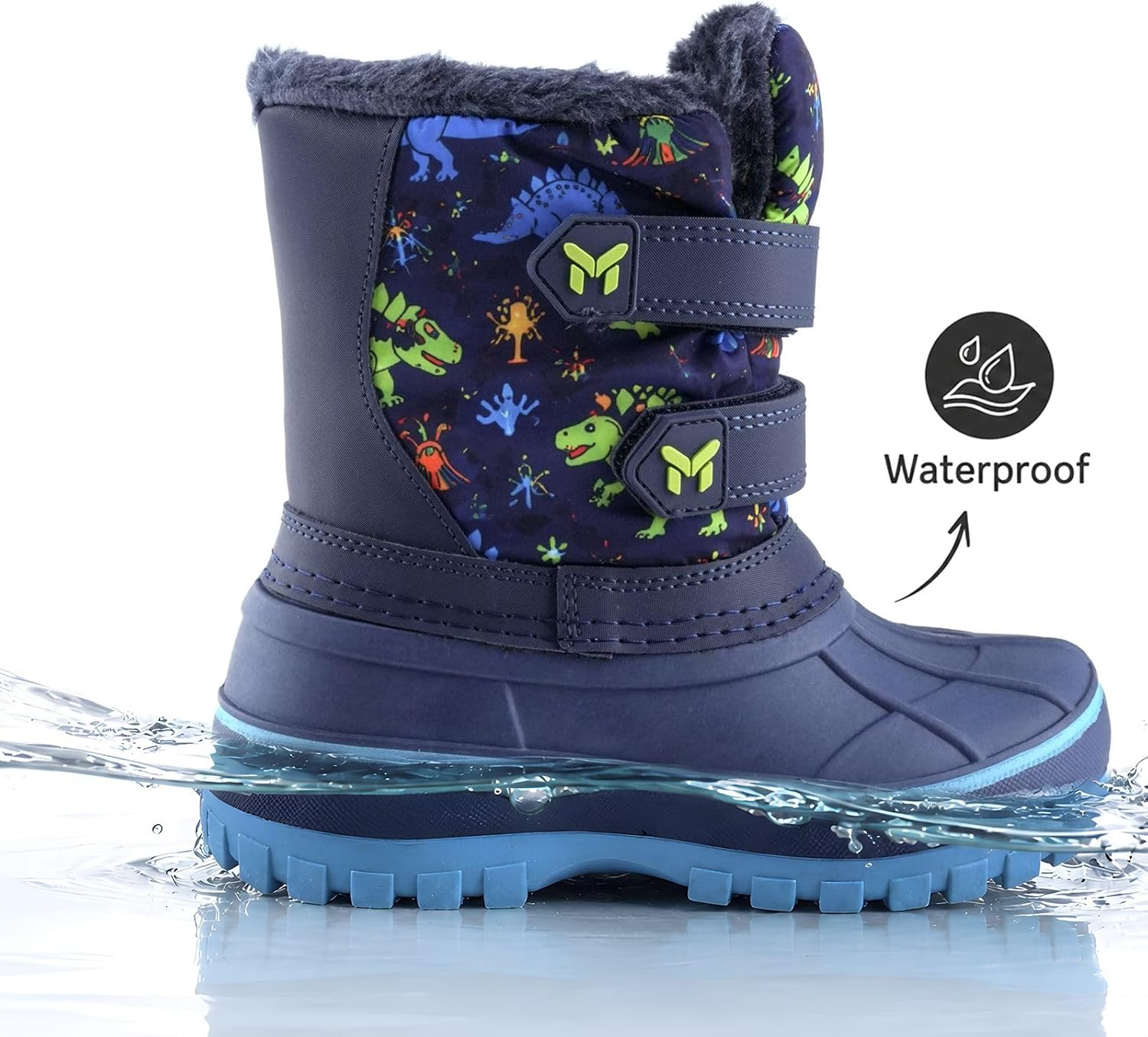 Toddler Snow Boots Waterproof Warm Winter Boots for Boys