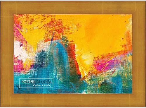 Miniatura 3 de 8.5x11 Gold Shadowbox Frame - Shadow Box Frame Interior Size 8.5x11 x 2.25 Inches Deep - Gold Frame Made to Display Items Up to 2.25 Inches Deep!