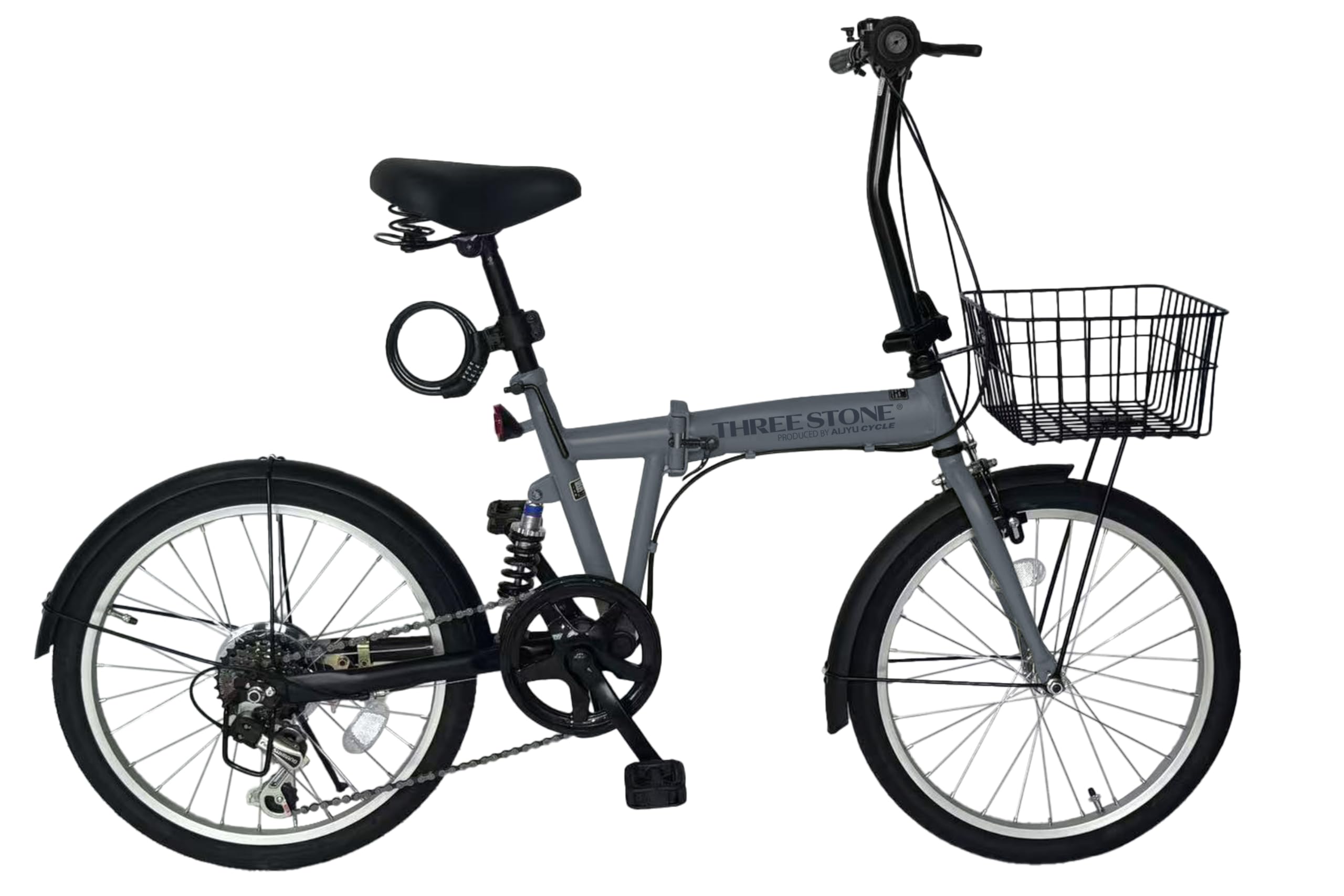 Amazon | AIJYU CYCLE 自転車 折りたたみ自転車 20 インチ リア