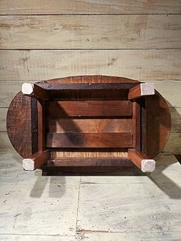 M♦希少　虎杢目　アンティーク 無垢　折り畳み ミニテーブル Amazon.co.jp: M 虎杢目 アンティーク 無垢 折り畳み ミニ