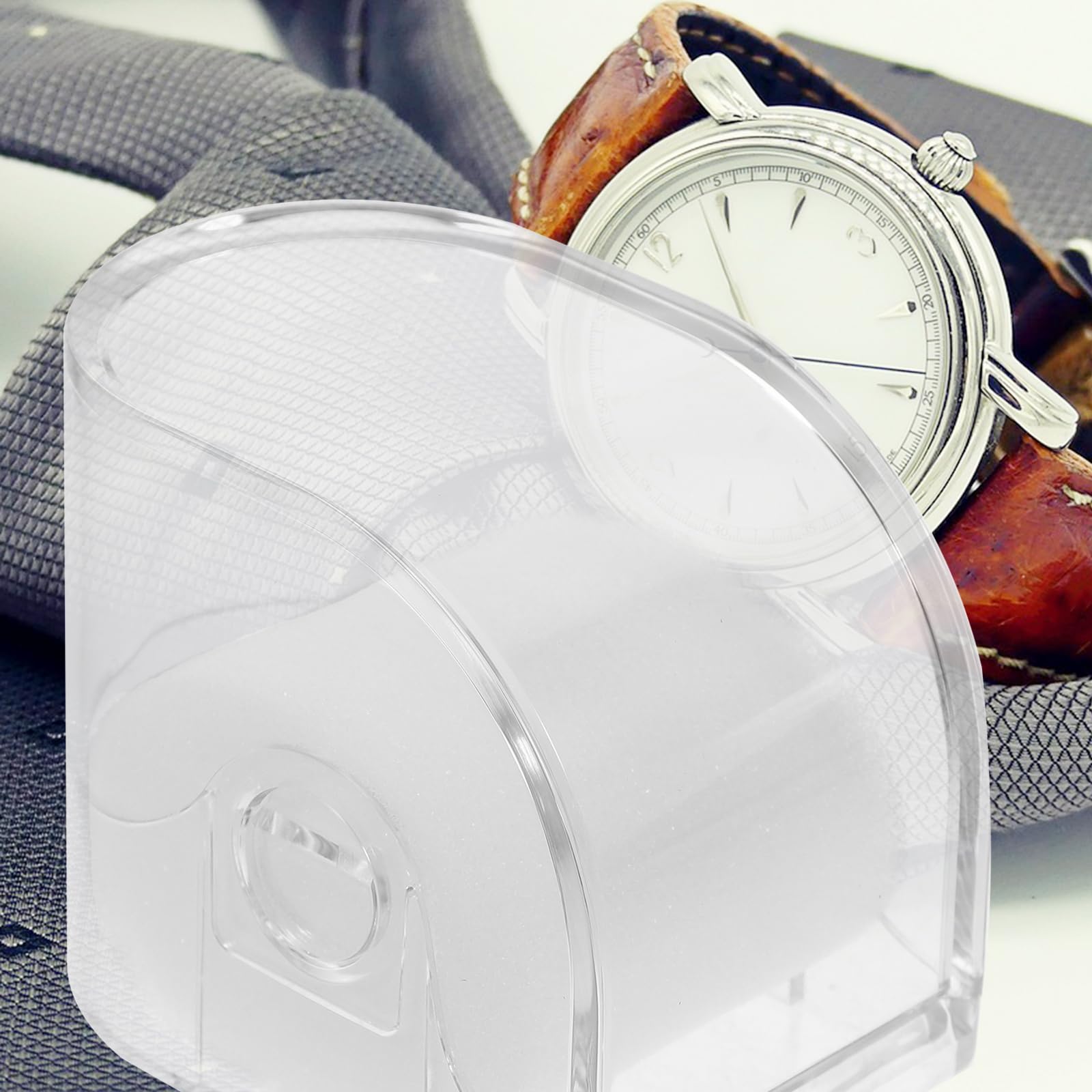 Lot De 2 Boîtiers De Rangement En Plastique Noir Pour Cadrans De Montres 40 X 11,95 Mm - Protection Idéale Pour Horloges Et Instruments De Précision