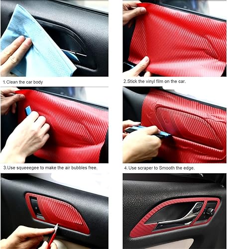 Miniatura 4 de Papel de contacto autoadhesivo con textura de vinilo de grano de madera de alto brillo, para decoración interior de automóvil, calcomanías de estilo