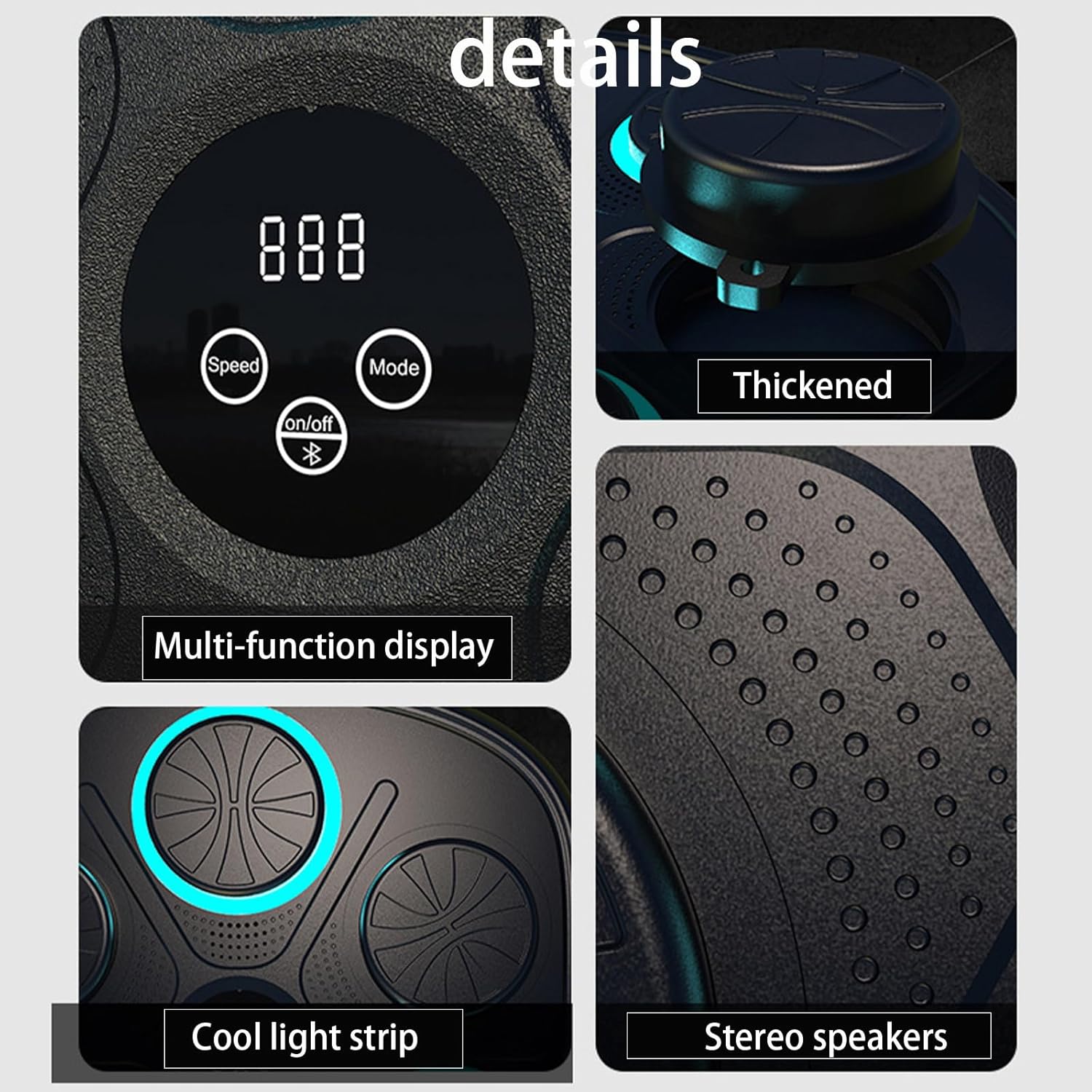 Music Boxing Target,Music Boxing Machine,Boxing Training Device,Fighting Boxing Target,Suitable for Fitness Training and Home