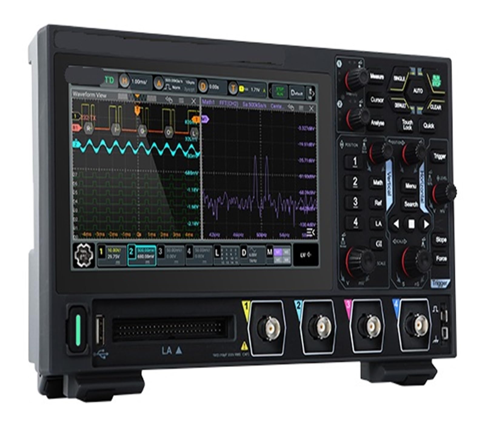 D-HO914 Osciloscopio Digital D-HO914S D-HO924 D-HO924S 4 Canales 125/250MHz 12 Bit 1.25GSa/Seg 50MPts Profundidad(DHO924S,EU)