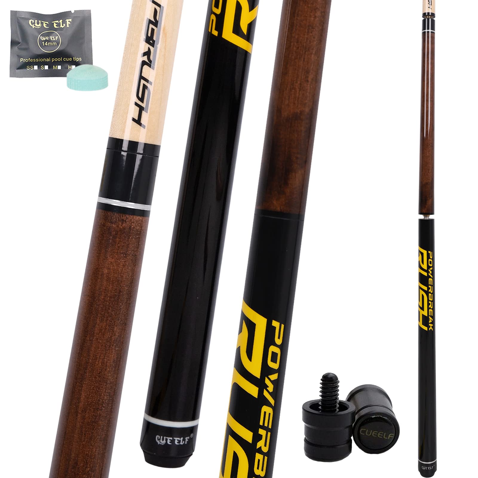 Snapklik.com : Heavy Hitter Jump Break Pool Cue 20oz 21oz 22oz 23oz 3 ...